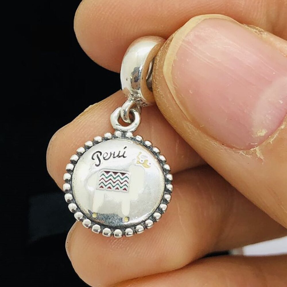 ✨🔥PANDORA PERU LIMA ALPACA LLAMA CHARM